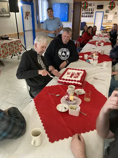 Birthday Celebration for RCMP Veteran Bob HEALEY on his 90th birthday (Gander 2024)<br />
